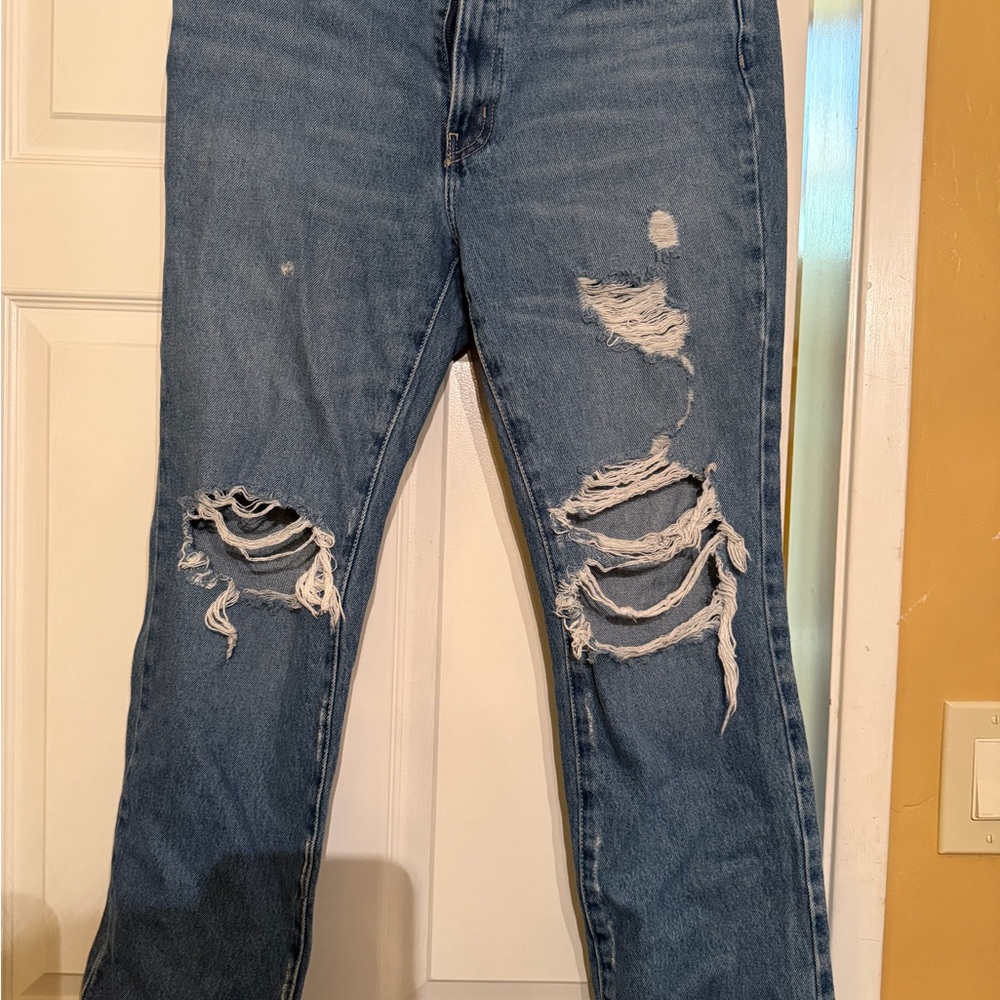 BDG Women's Distressed Blue Skinny Jeans